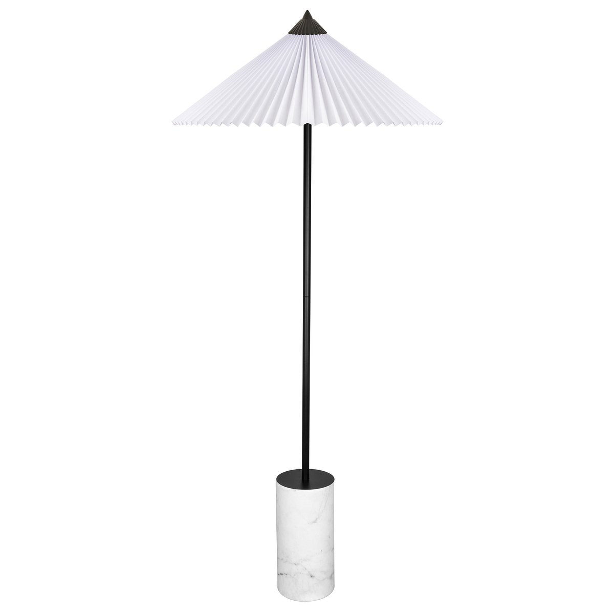 Globen Lighting Matisse golvlampa 150 cm Svart-vit