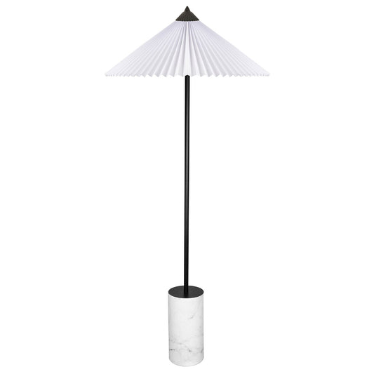 Globen Lighting Matisse golvlampa 150 cm Svart-vit