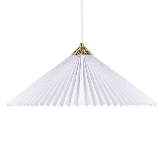 Globen Lighting Matisse Pendelleuchte Ø60cm Messing-weiß