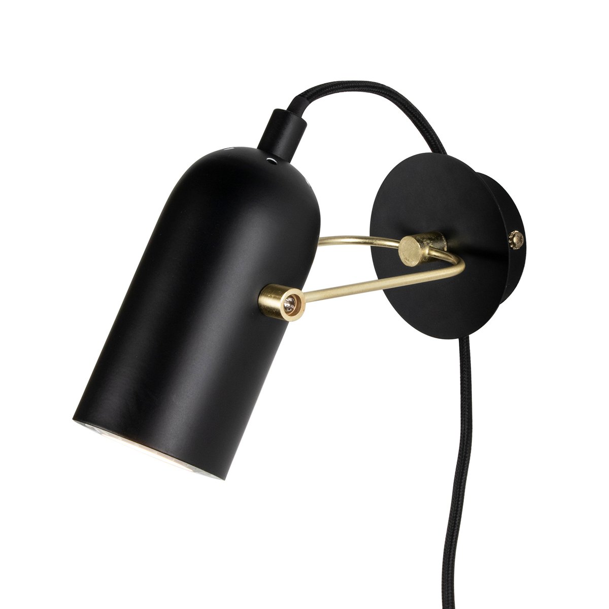 Globen Lighting Swan Mini wall lamp black