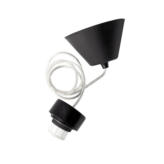 Globen Lighting Lamp suspension indoor IP20 black-transprarent