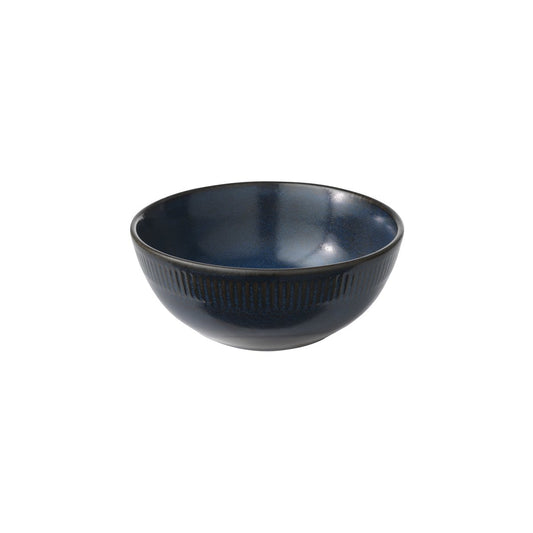 Aida Relief bowl Ø14 cm blue