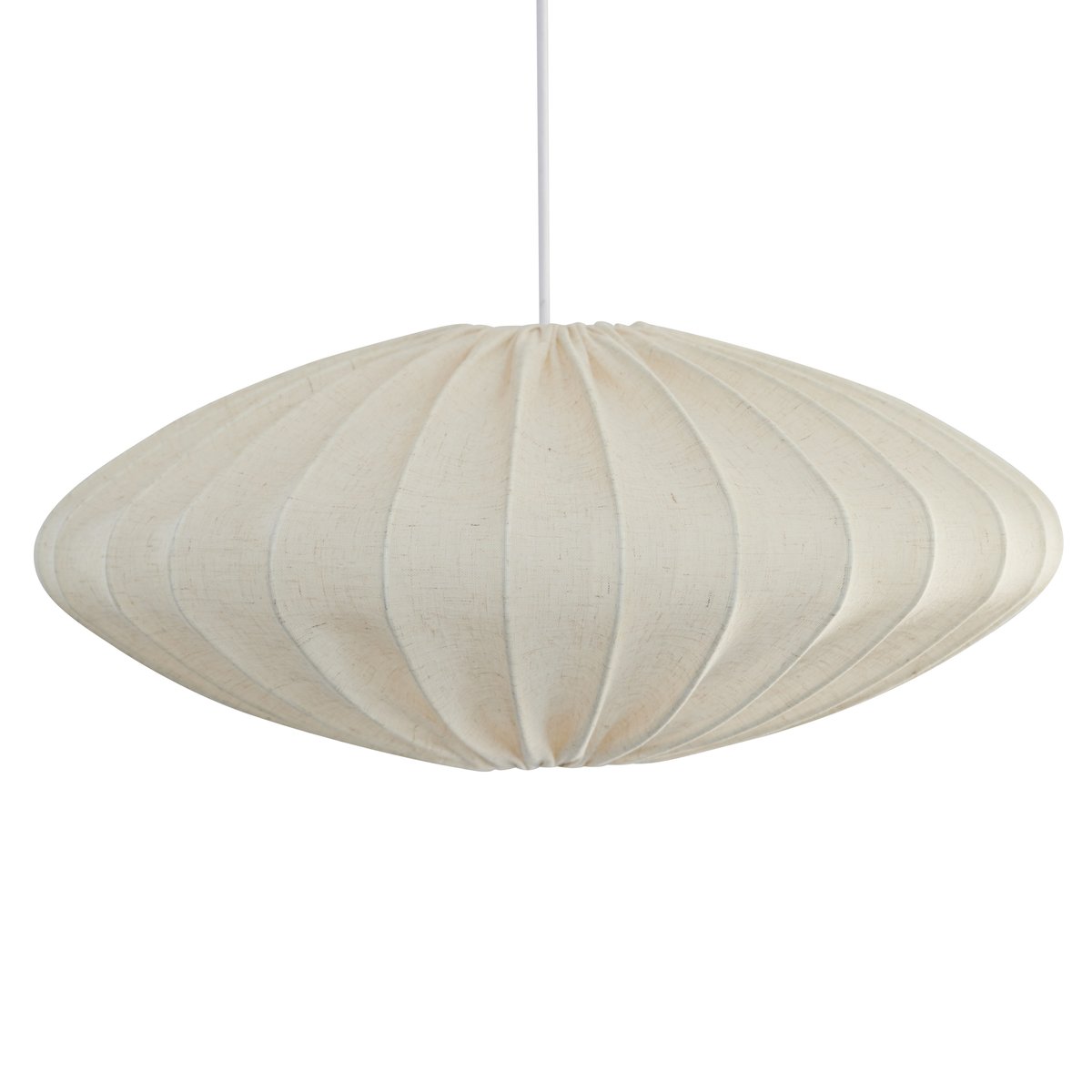 Watt & Veke Ellipse lampskärm 65 cm linne Natural