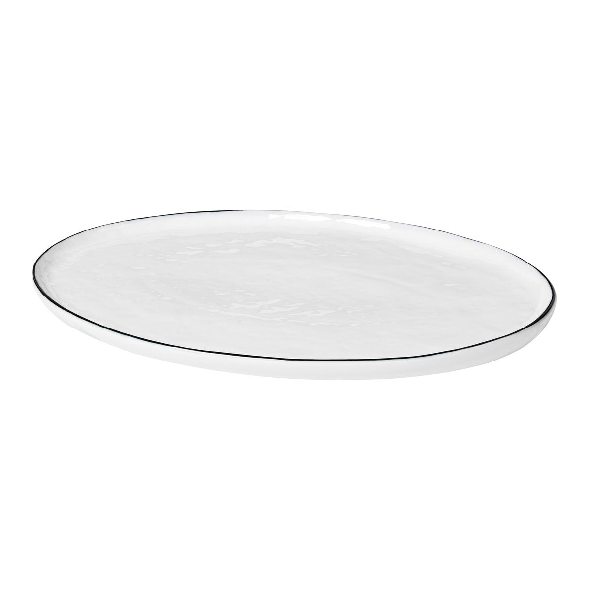 Broste Copenhagen Salt oval tallrik 20x30 cm