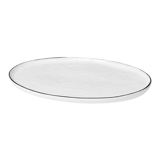 Broste Copenhagen Salt oval tallrik 20x30 cm