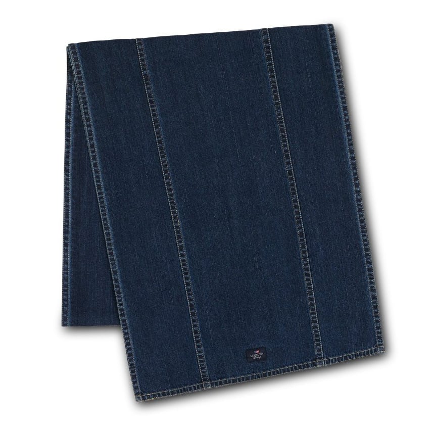 Lexington Icons Denim Tischläufer 50 x 150cm Denim blue