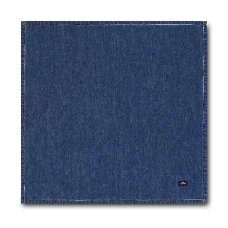 Lexington Icons Denim Serviette 50 x 50cm Denim blue