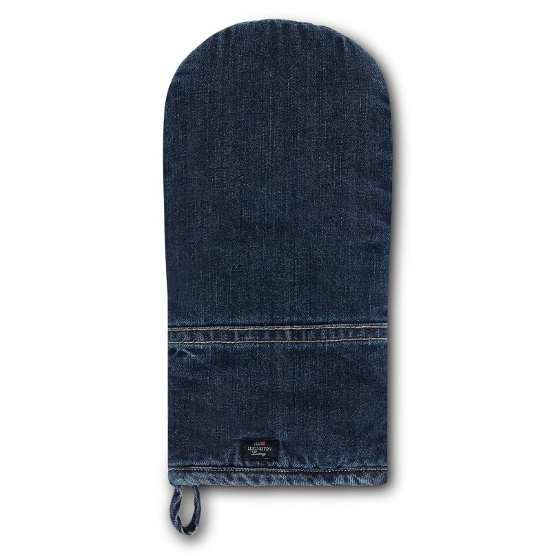 Lexington Icons Denim oven glove denim blue