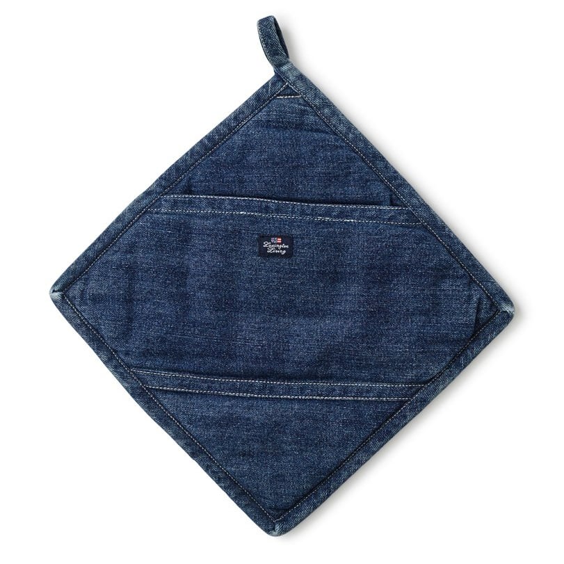 Lexington Icons Denim Topflappen Denim blue