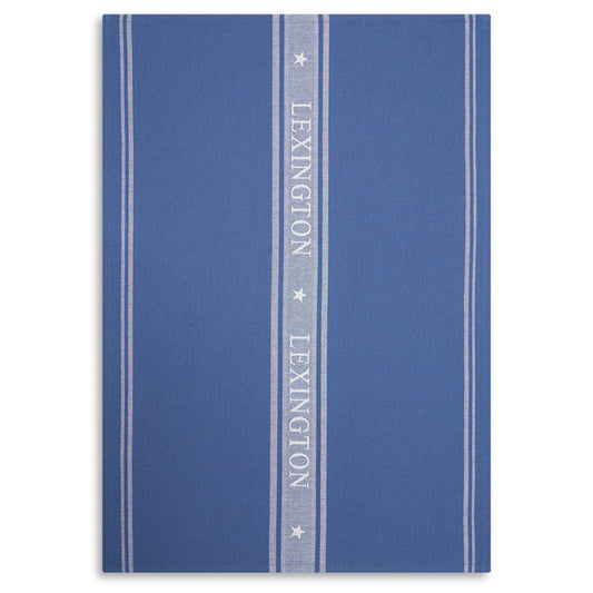 Lexington Icons Star Geschirrtuch 50 x 70cm Blue-white