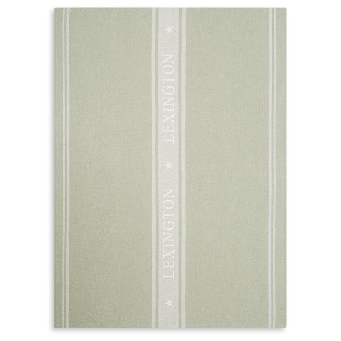 Lexington Icons Star Geschirrtuch 50 x 70cm Sage green-white