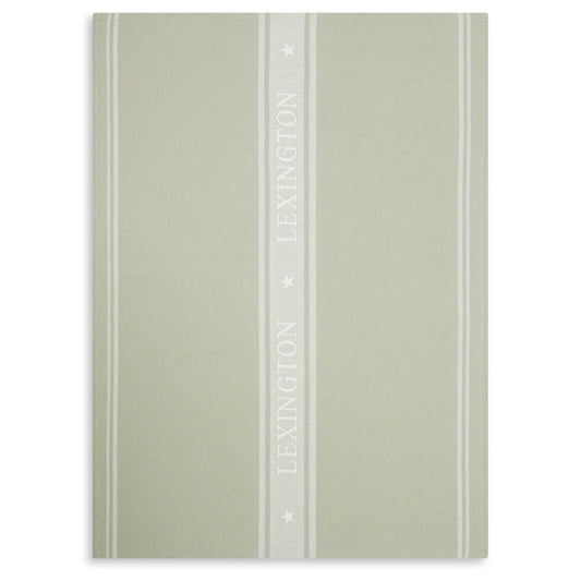 Lexington Icons Star Geschirrtuch 50 x 70cm Sage green-white