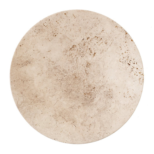 &Tradition Travertine plate SC55 Ø50 cm