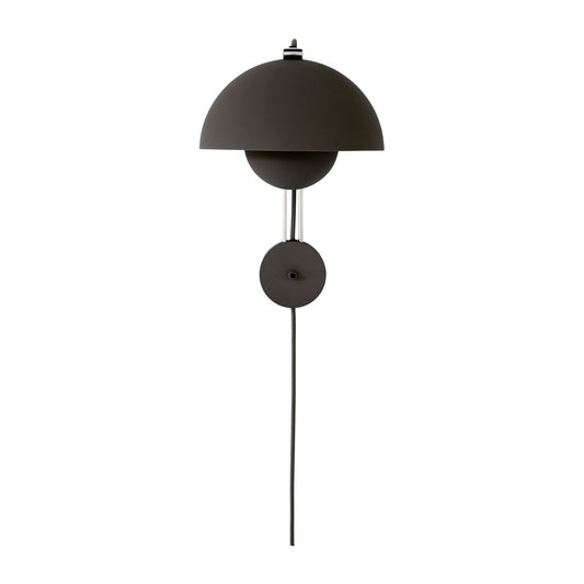 &Tradition Flowerpot vägglampa VP8 Matt black