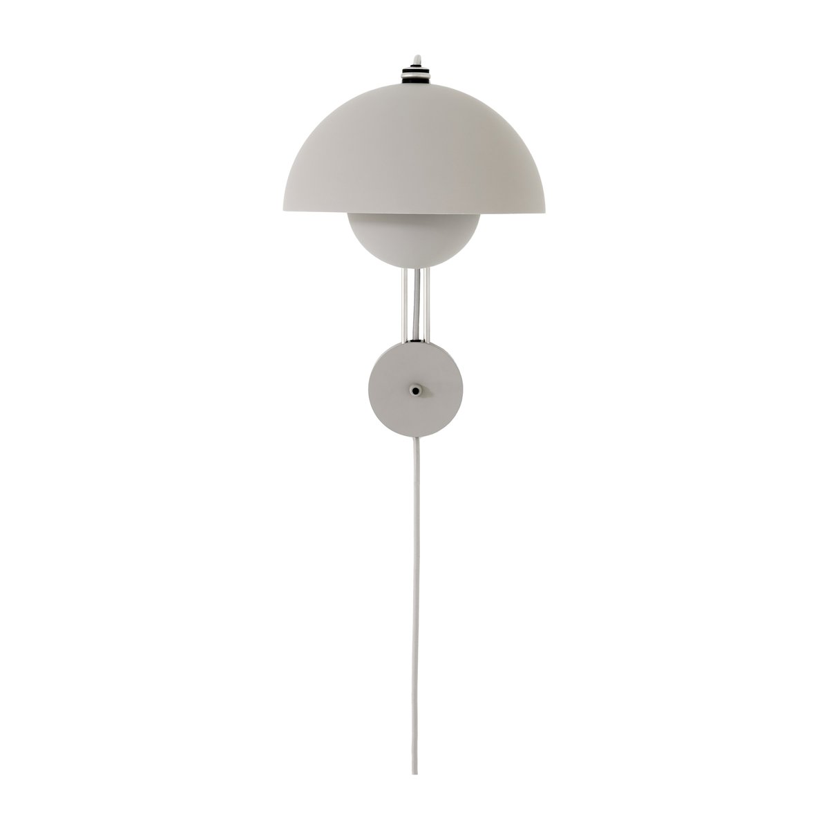 &Tradition Flowerpot vägglampa VP8 Matt light grey