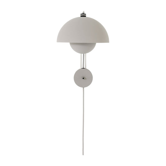 &Tradition Flowerpot vägglampa VP8 Matt light grey