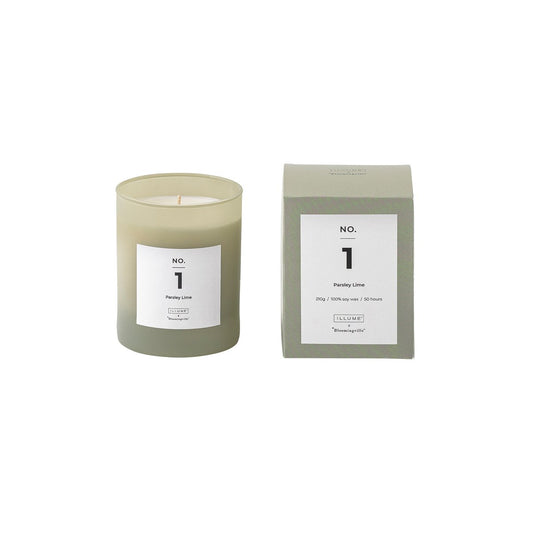 Illume x Bloomingville NO. 1 Parsley Lime doftljus 200 g + Giftbox