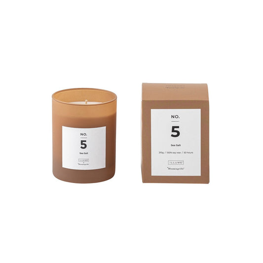 Illume x Bloomingville NO. 5 Sea Salt doftljus 200 g + Giftbox