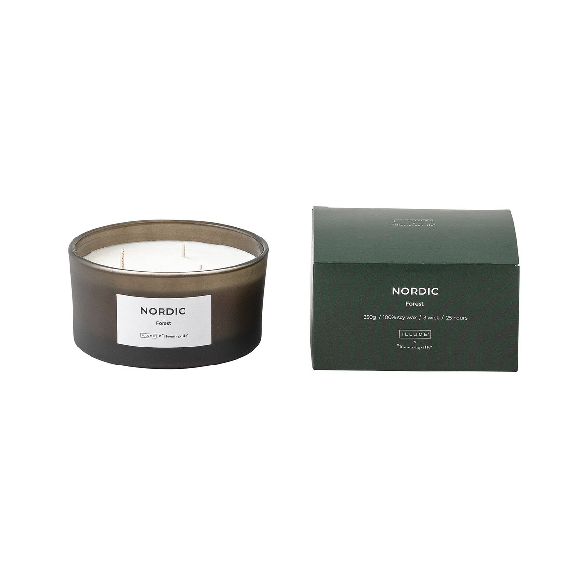 Illume x Bloomingville Nordic Forest Duftkerze 250 g