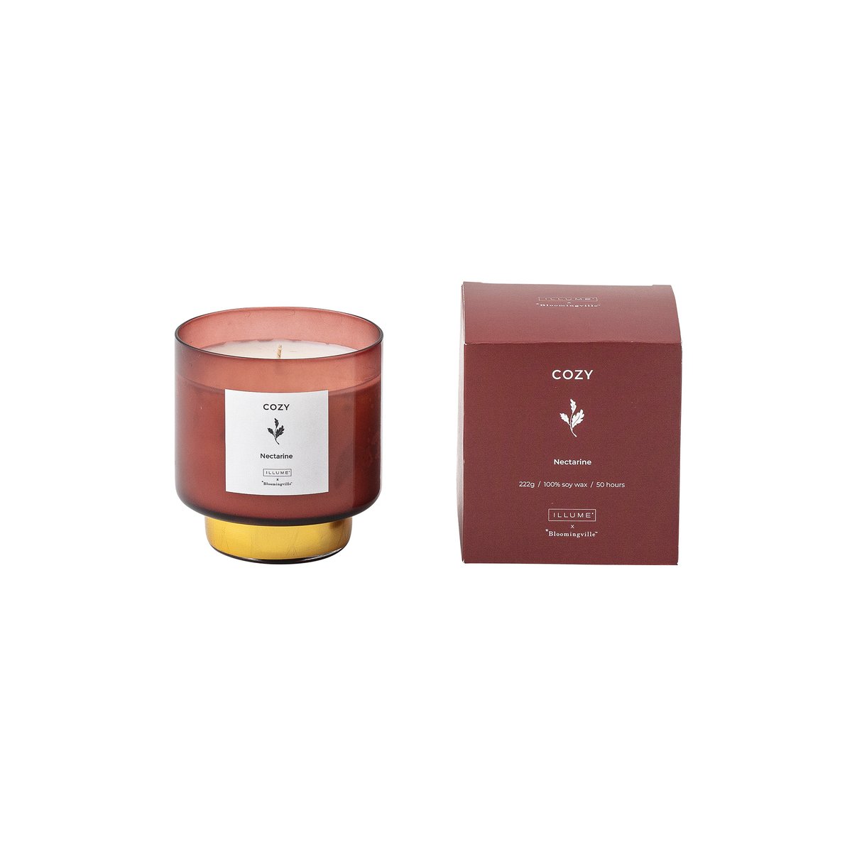 Illume x Bloomingville Cozy Nectarine doftljus 222 g