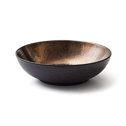 Bitz Bitz Salatschale 24cm Schwarz-bronze