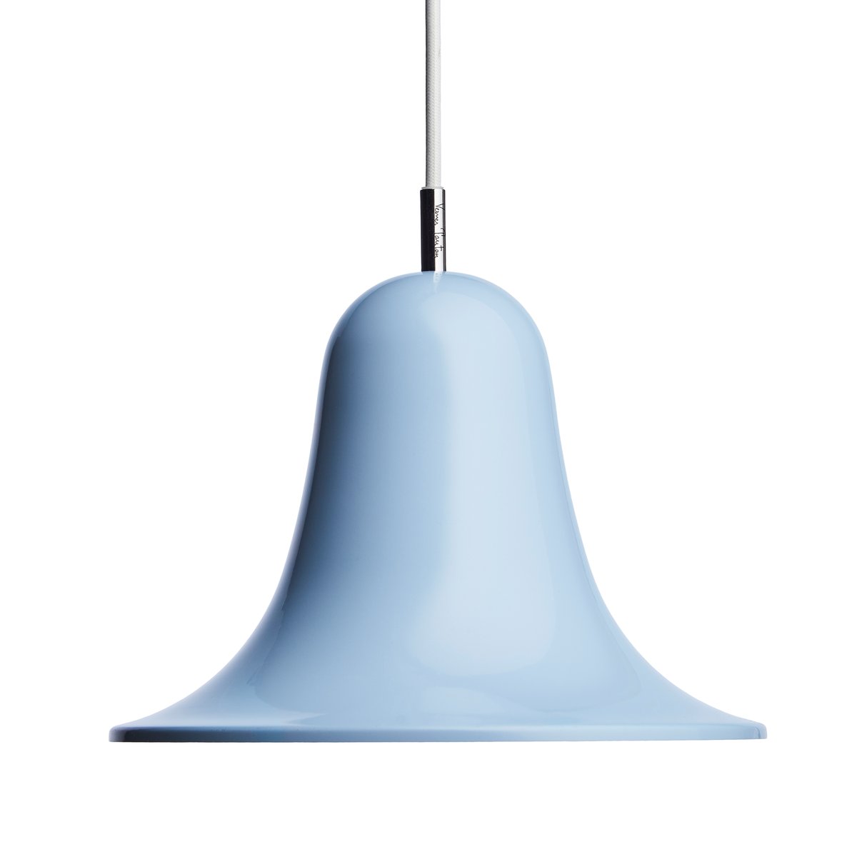 Verpan Pantop Pendelleuchte Ø23 cm Light blue