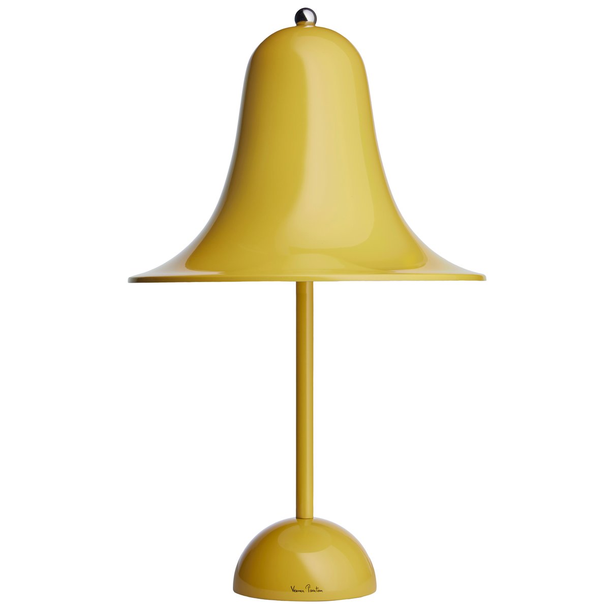 Verpan Pantop bordslampa Ø23 cm Warm yellow