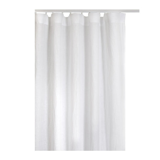 Himla Twilight Gardine mit Faltband 140 x 290cm White