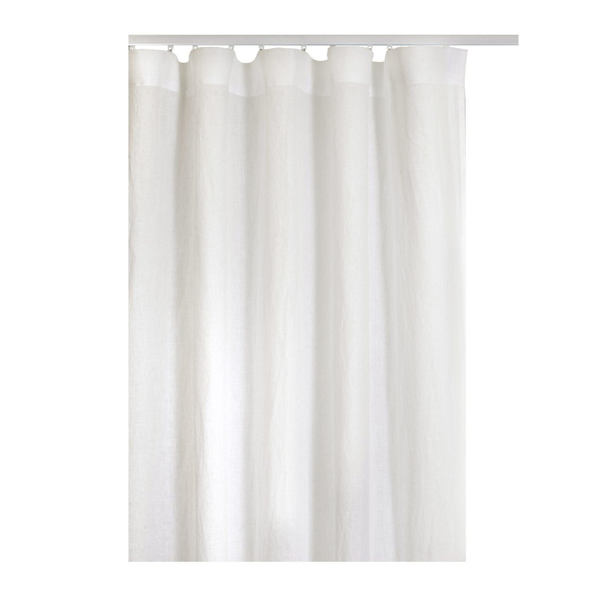 Himla Twilight gardin med veckband 140x290 cm Off-white