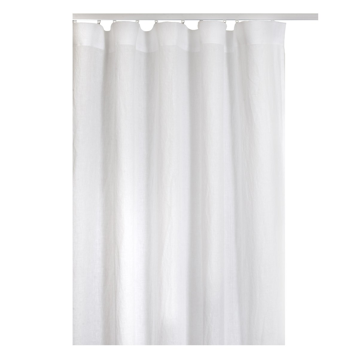 Himla Twilight gardin med veckband 280x290 cm White