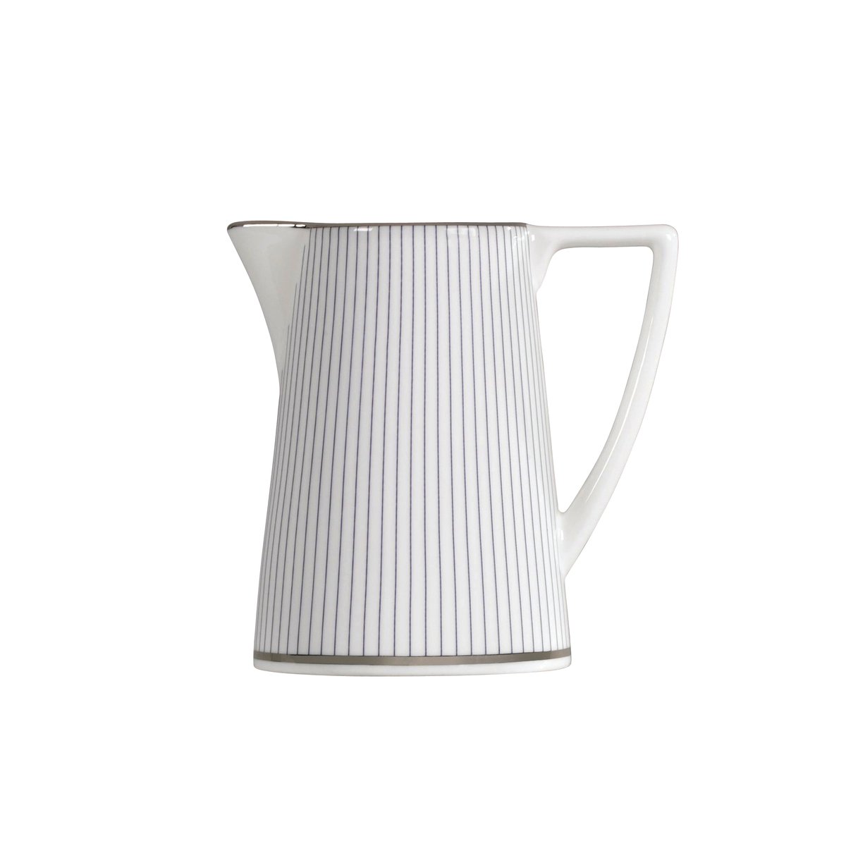 Wedgwood Pin Stripe mjölkkanna 20 cl Vit