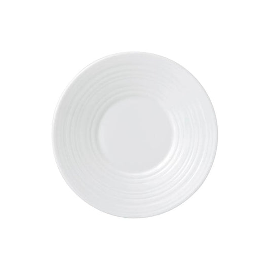 Wedgwood White Strata espressofat Ø12 cm