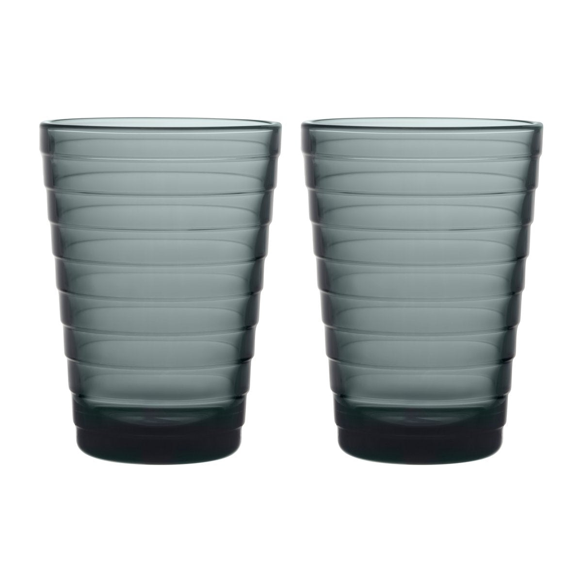 Iittala Aino Aalto dricksglas 33 cl 2-pack Mörkgrå