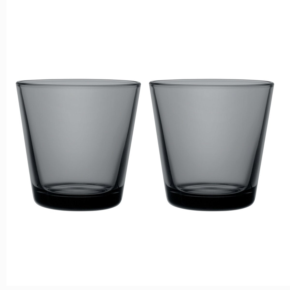 Iittala Kartio dricksglas 21 cl 2-pack Mörkgrå