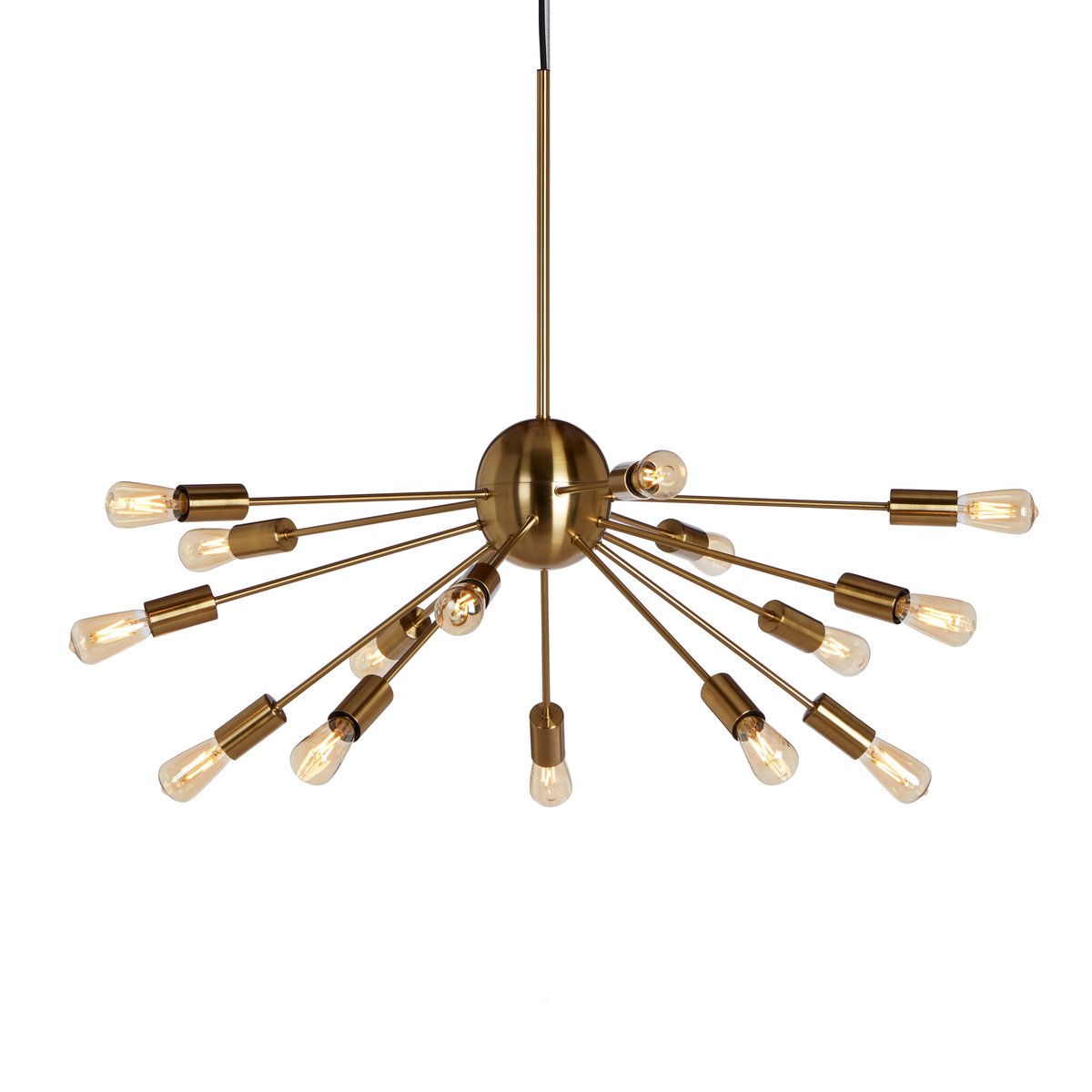 Herstal Mir ceiling lamp satin brass