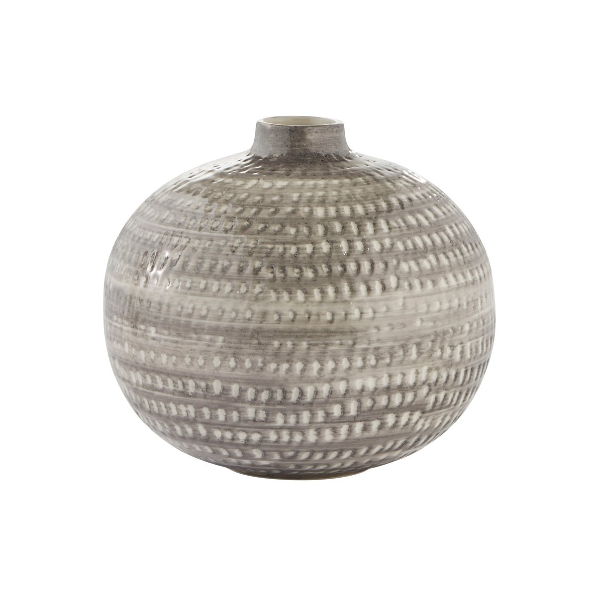 Lene Bjerre Cassandra Vase 15,5cm Dunkelgrau