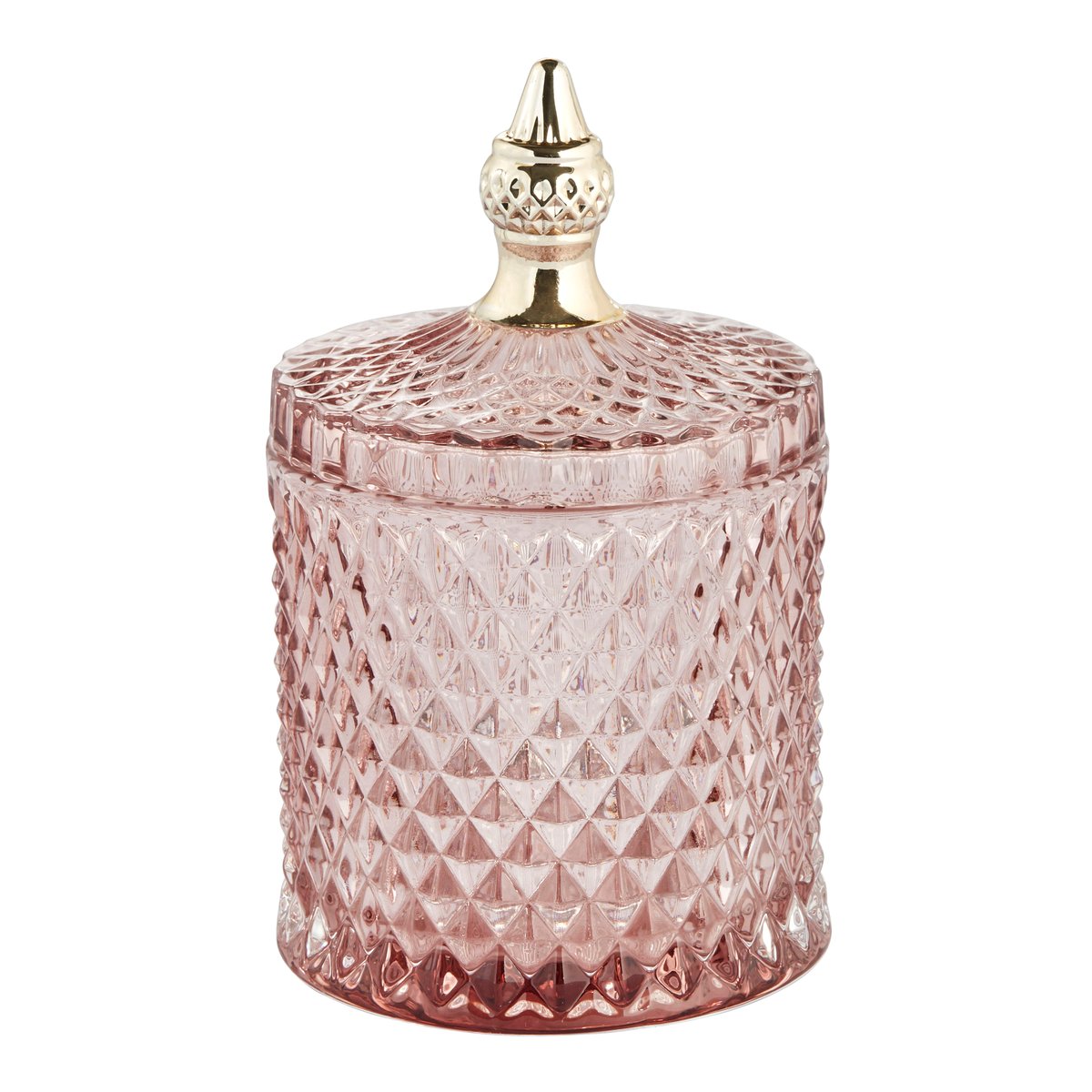 Lene Bjerre Miya storage jar with lid Ø10.5 cm Misty rose