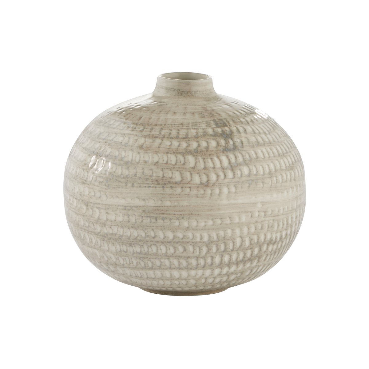 Lene Bjerre Cassandra Vase 15,5cm Silbergrau