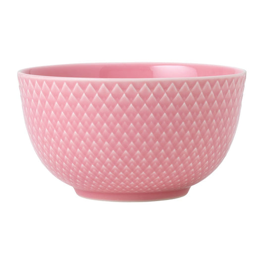 Lyngby Porcelæn Rhombe skål Ø11 cm Rosa