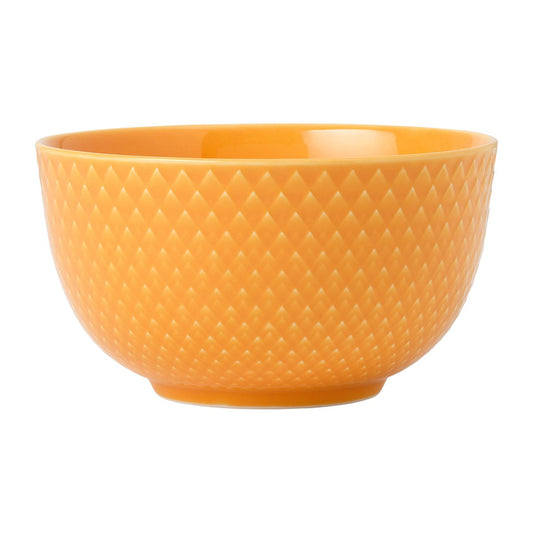 Lyngby Porcelæn Rhombe bowl Ø11 cm Yellow