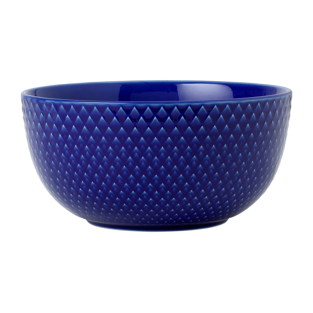 Lyngby Porcelæn Rhombe bowl Ø13 cm Dark blue