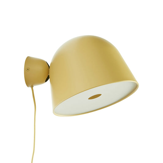 Woud Kuppi wall lamp 2.0 Mustard yellow