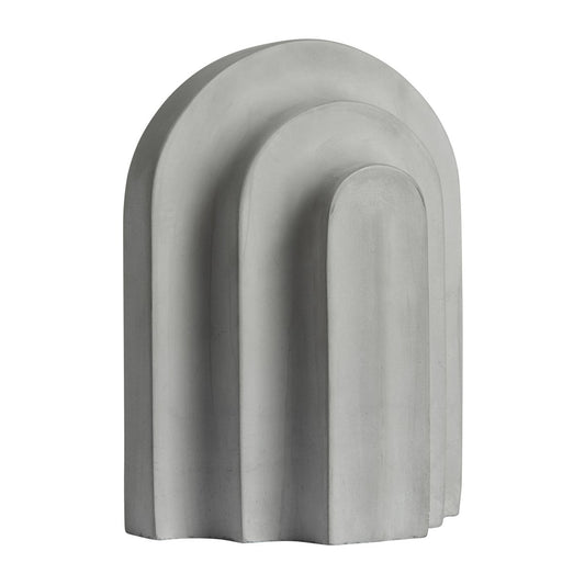 Woud Arkiv bookend grey concrete