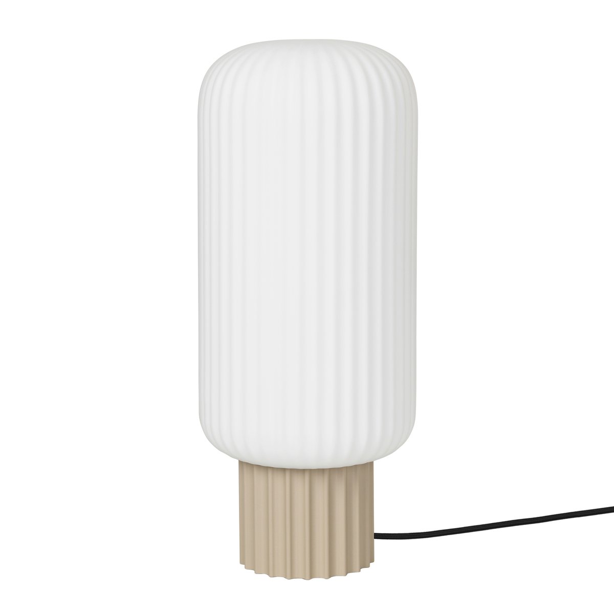 Broste Copenhagen Lolly Tischleuchte Sand-weiß-39cm