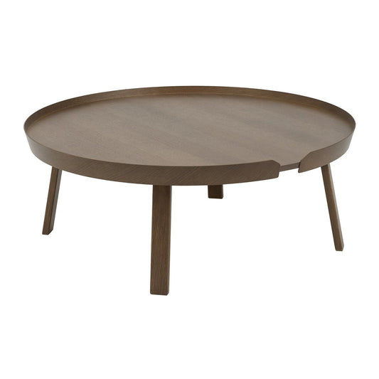 Muuto Around Tisch xl Stained dark brown