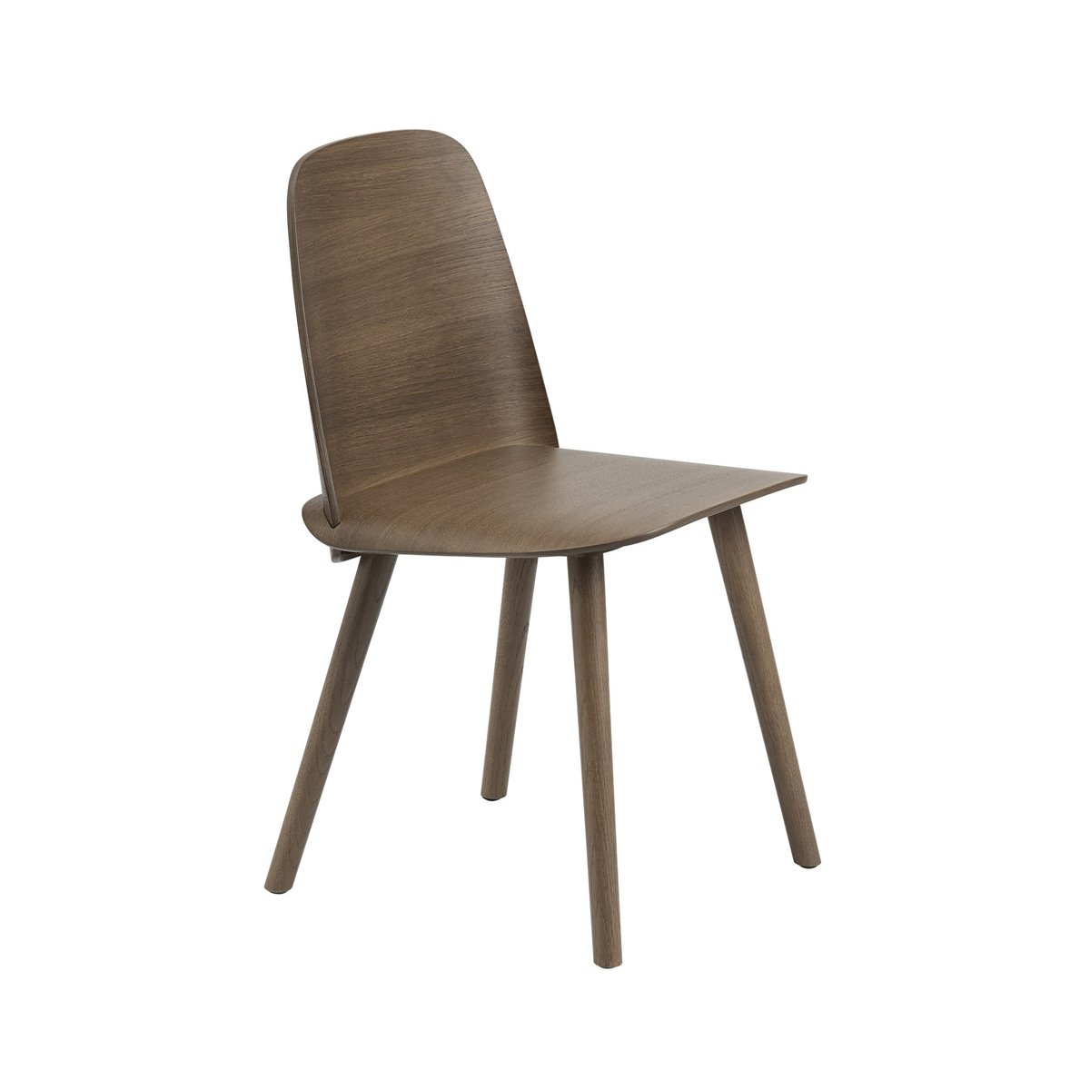 Muuto Nerd chair Stained dark brown