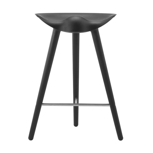 Audo Copenhagen ML42 barstool 69 cm Black-stained beech steel