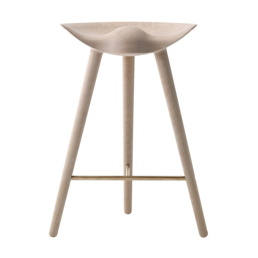 Audo Copenhagen ML42 barstool 69 cm Oak-steel