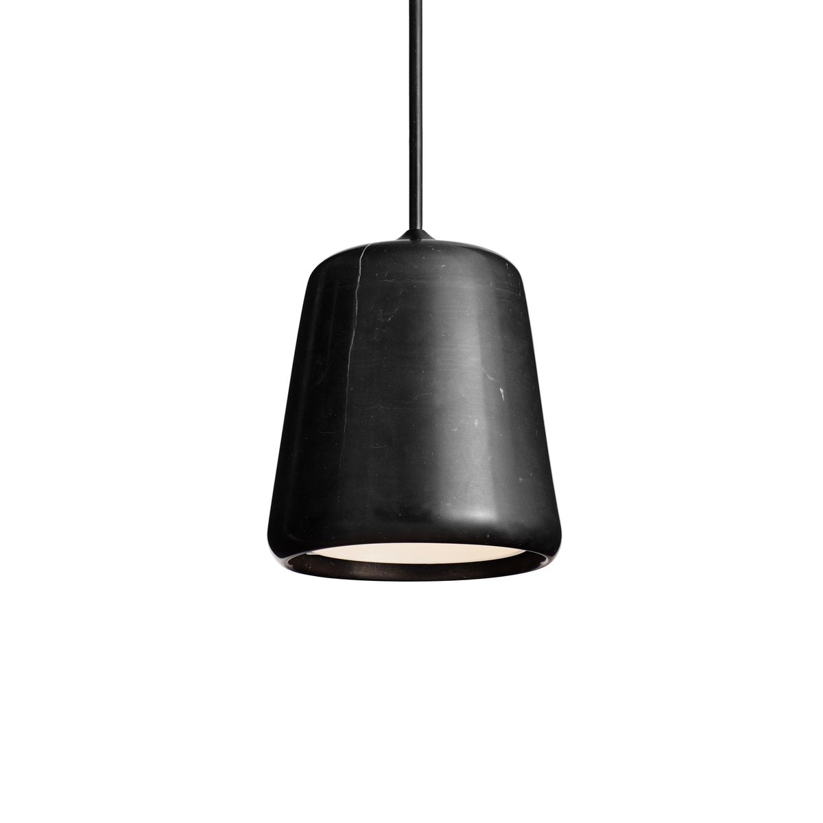 New Works Material pendant lamp Black marble