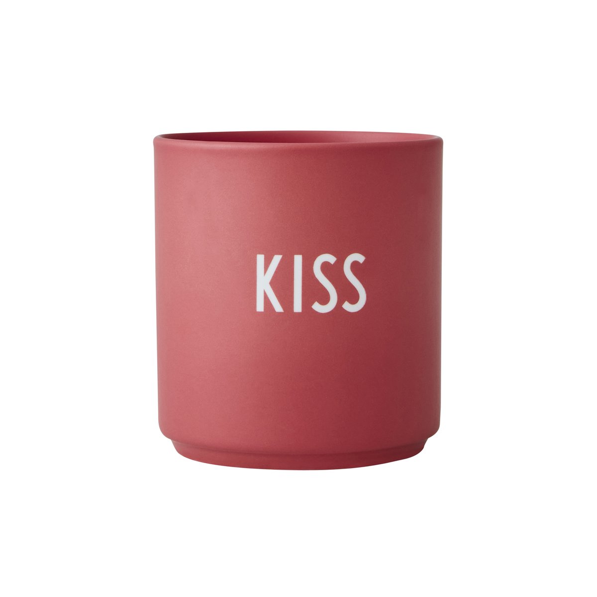 Design Letters Design Letters favoritkopp 25 cl Kiss-rose